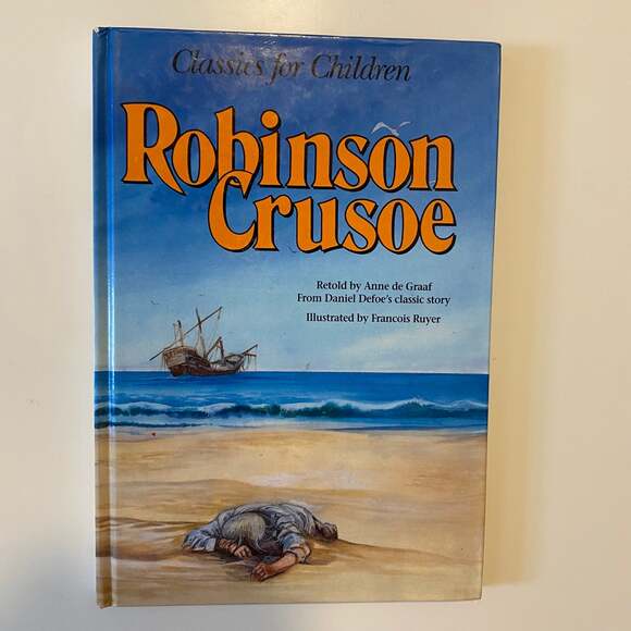 Robinson Crusoe Retold by Anne de Graaf - Picture 1 of 3